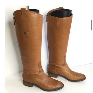 Sam Edelman Leather Knee High Boots